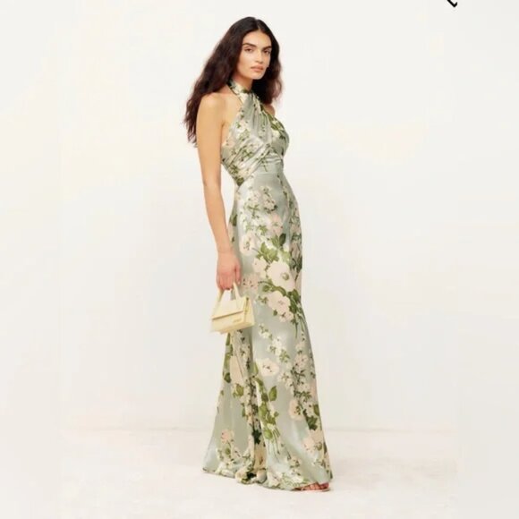 Reformation Veria Silk Dress - Picture 2 of 12